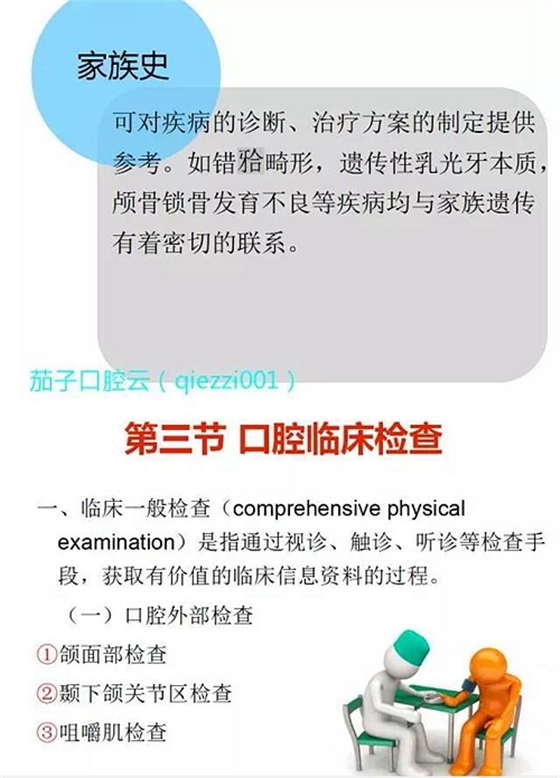 	口腔修復治療中，常見臨床接診流程