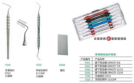 德國科勒牙周基礎(chǔ)治療套裝