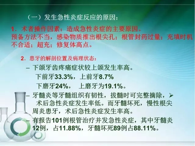 根管治療并發(fā)癥及處理