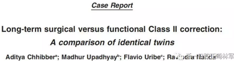 正畸文獻(xiàn)賞析--正頜外科學(xué)的相關(guān)研究